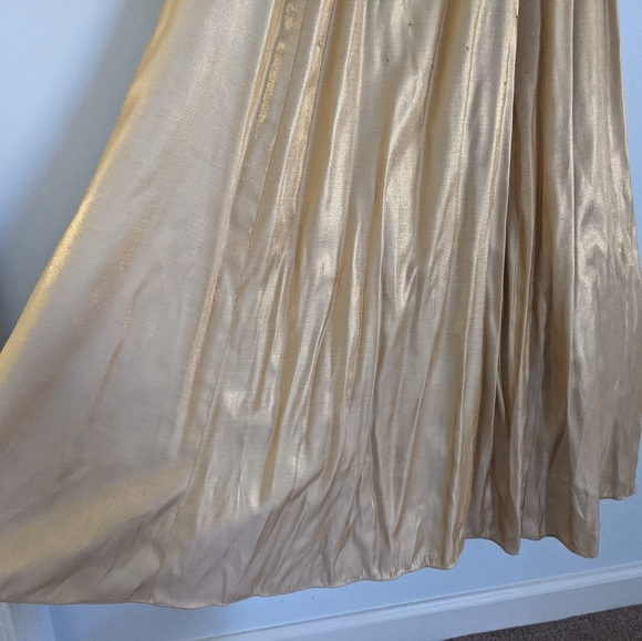 Vintage Prom Dress Champagne - Picture 4 of 13